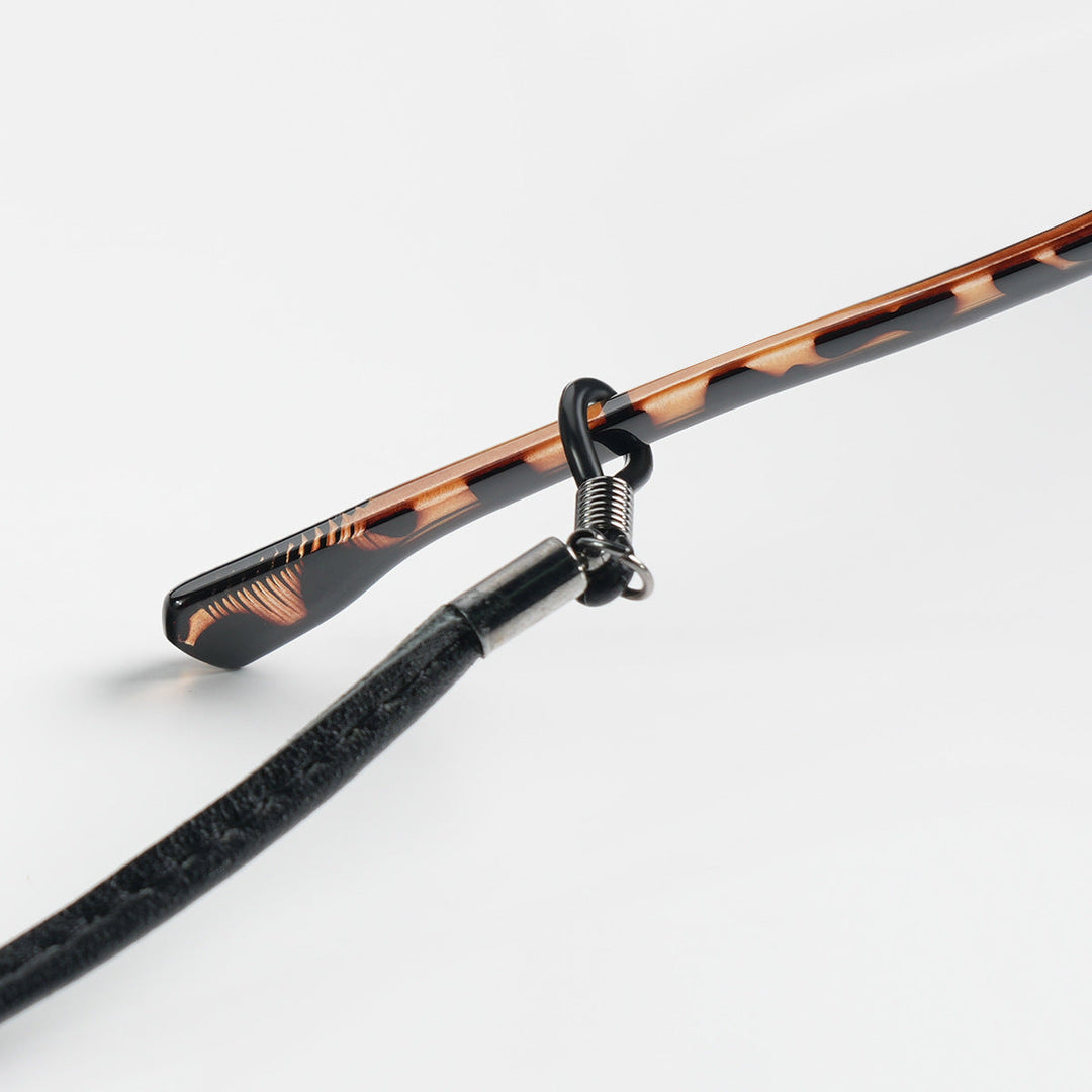 Stylish Leather Eyewear Retainer Kalsten