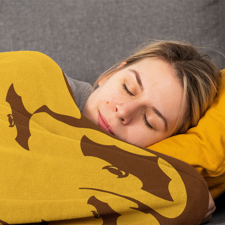 Halloween Themed Fleece Blanket Kalsten