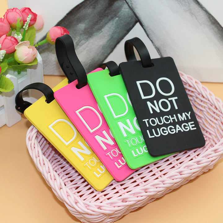 Unisex Luggage Tag with Safety Message Kalsten