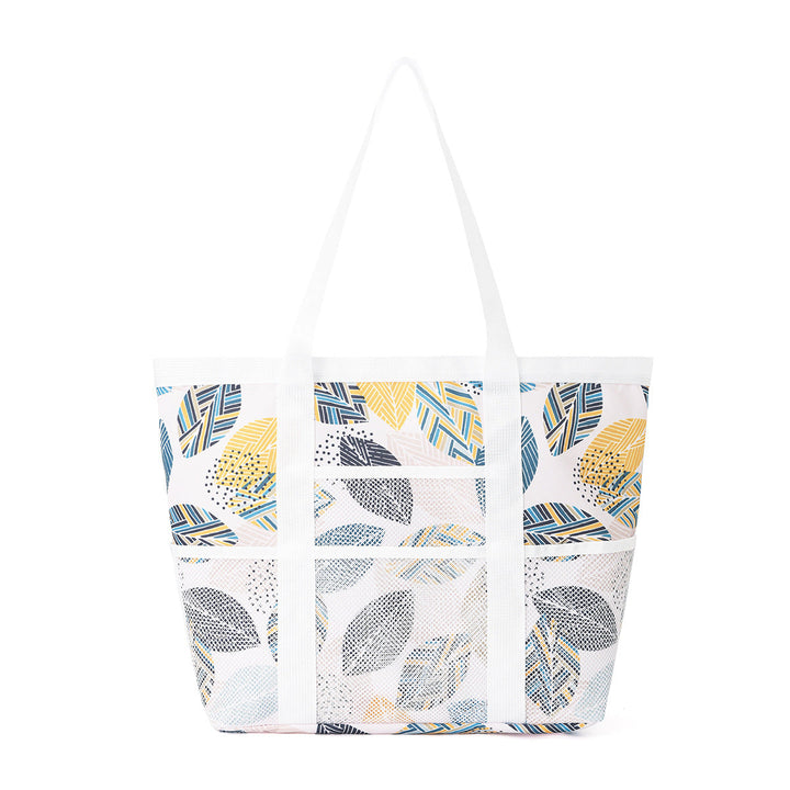 Spacious beach bag with breathable mesh design Kalsten