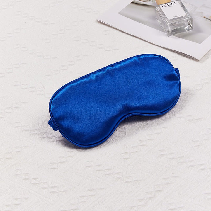 Women's ergonomic sleep mask made of satin-like material with contoured eye area Kalsten