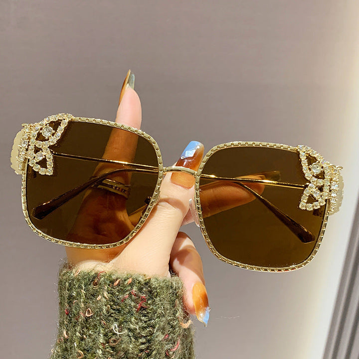 Ladies extravagant glasses with sparkling accents Kalsten