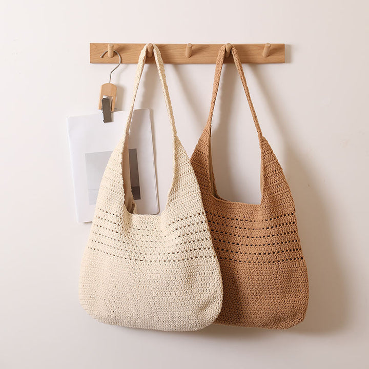 Hand-crocheted tote bag with generous volume Kalsten