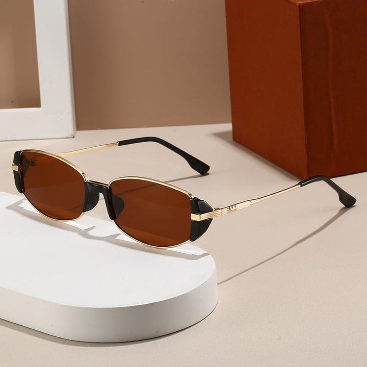 Ladies elegant correction glasses with high-quality metal frame and stylish accents Kalsten