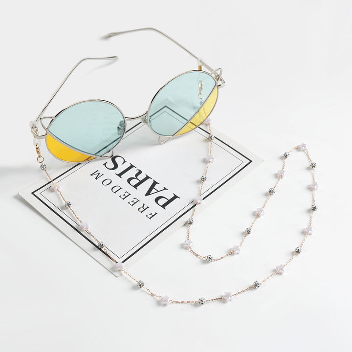 Elegantly Beaded Eyewear Chain kalsten