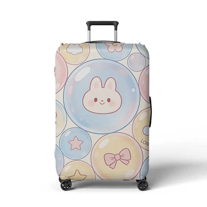 Women's suitcase cover with playful space design Kalsten