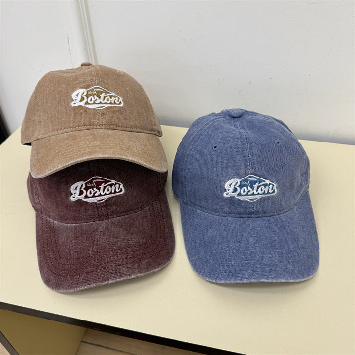 Unisex Vintage-Inspired Embroidered Baseball Cap Kalsten