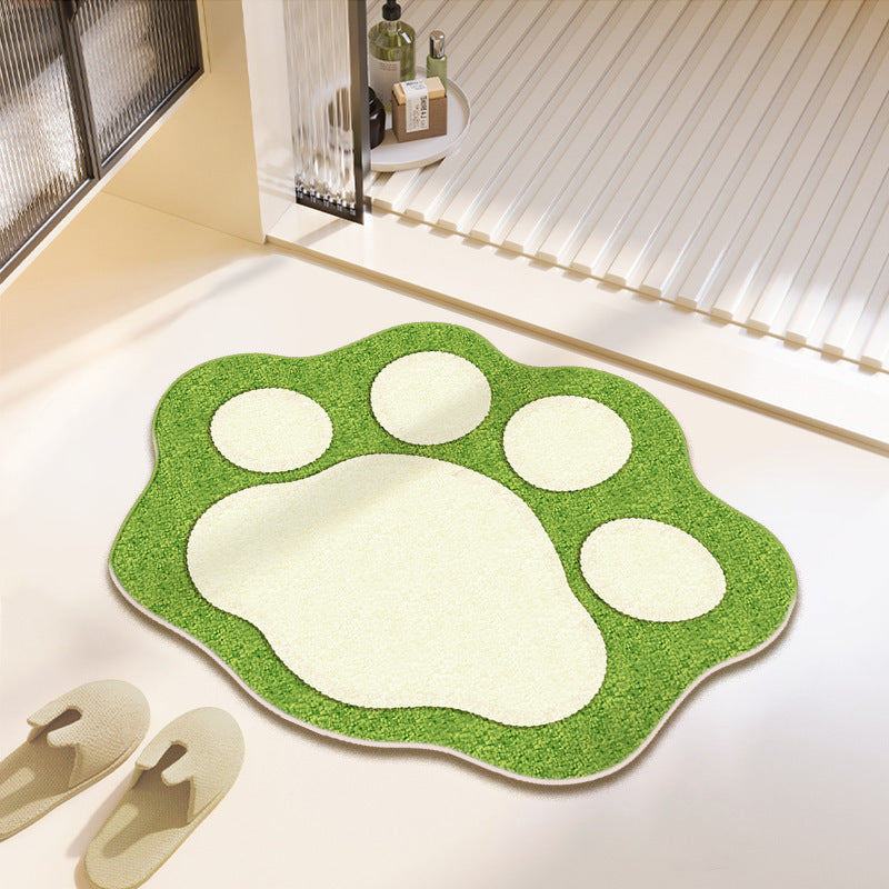 Fun Paw Print Bath Mat Kalsten