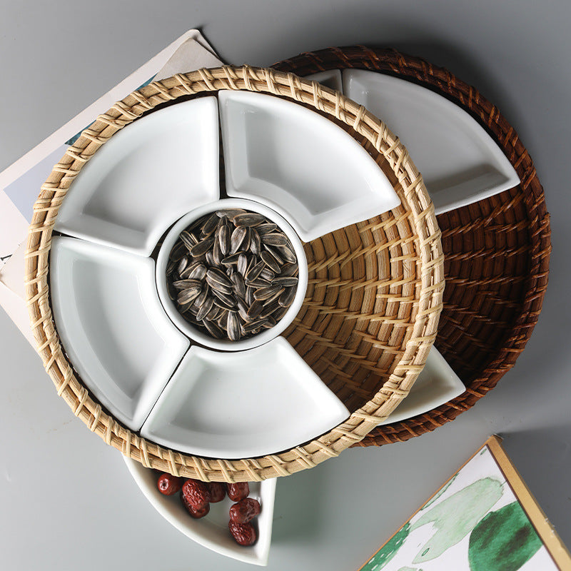 Unisex Serving Tray with Separate Compartments Kalsten