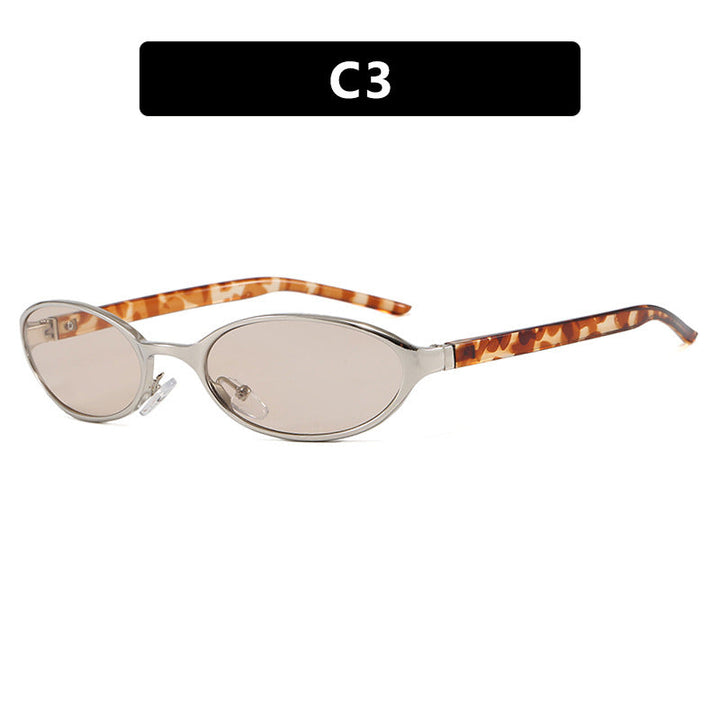 Women's elegant sunglasses with protective UV filter and slim frame Kalsten