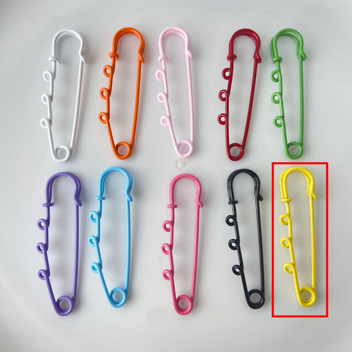 Decorative Safety Pin Brooch Kalsten