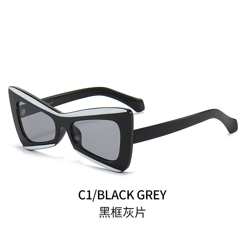 Women's Fashion Cat-Eye Sunglasses with Wide Frame Kalsten