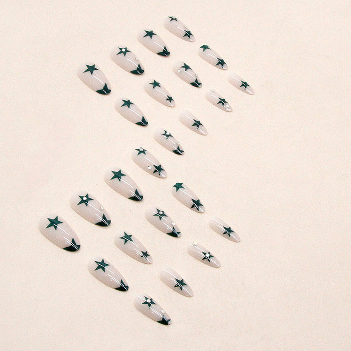 Artistic Star Design Press-On Nail Tips Kalsten