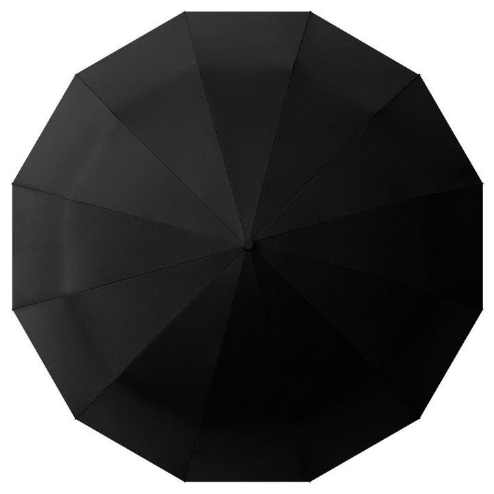 Women's Premium Windproof Folding Umbrella with Wooden Handle Kalsten