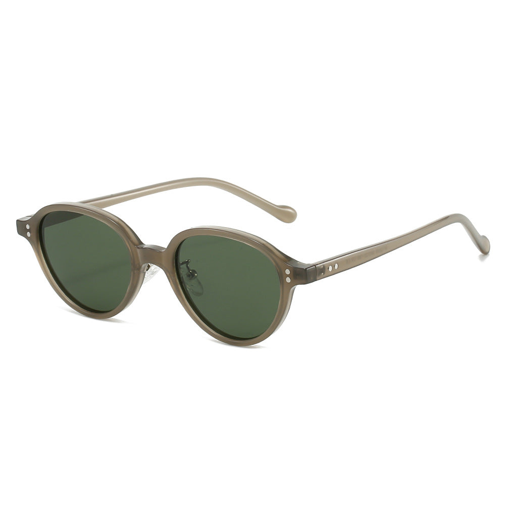 Women's vintage-inspired sunglasses with stylish oval frame Kalsten
