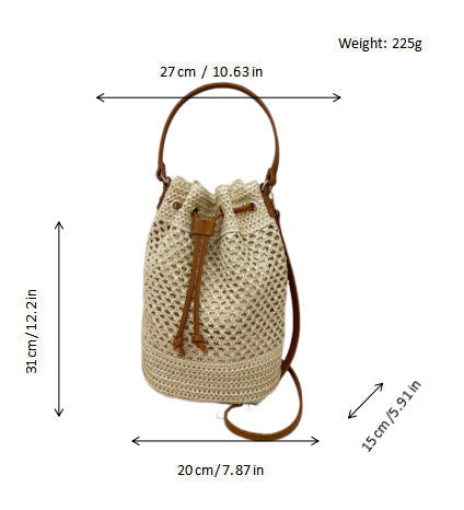 Light Macrame Tote Bag Kalsten