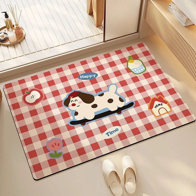 Welcome Home Cartoon Area Rug Kalsten