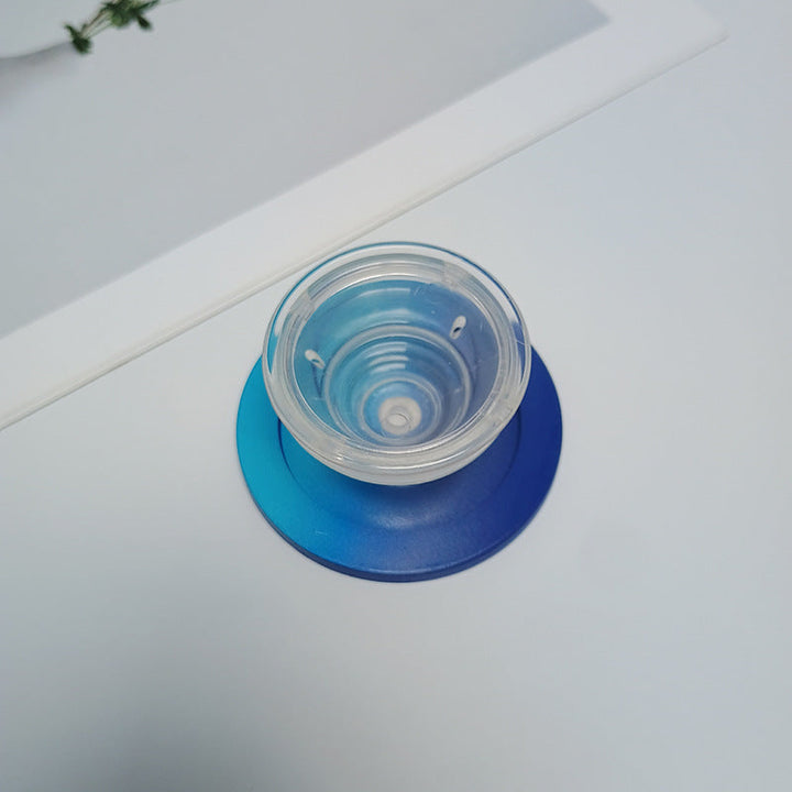 Decorative Glass Gel Bowl with Silicone Base Kalsten