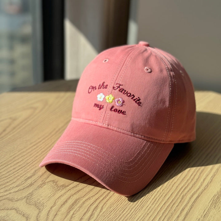 Women's Embroidered Text Cap Kalsten