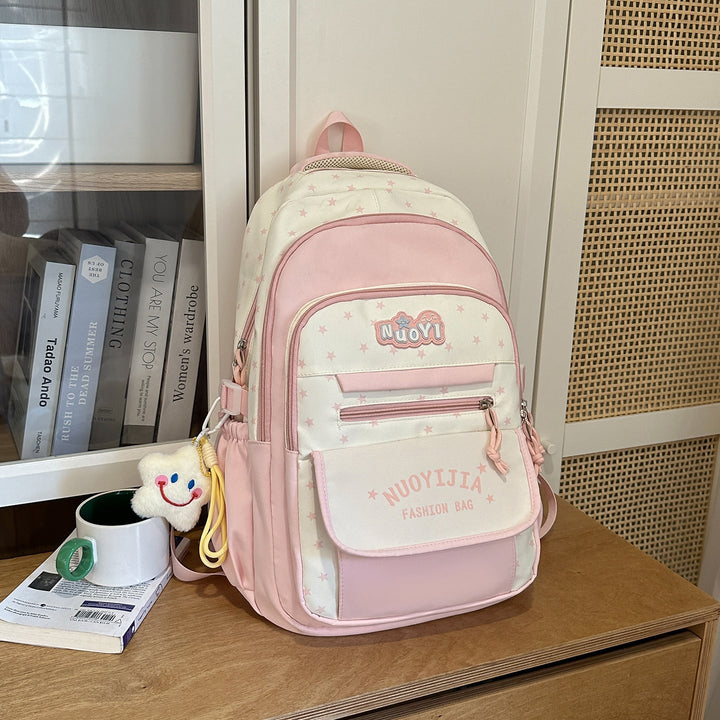 Large Capacity Multi-Pocket Fashion School Backpack