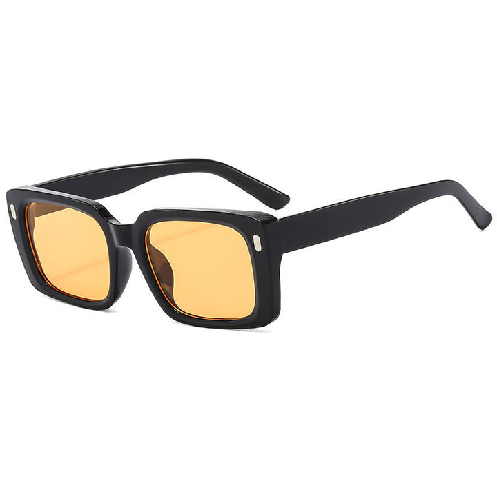 Women's Fashion Square Sunglasses with Matt Frame and UV Protection Kalsten