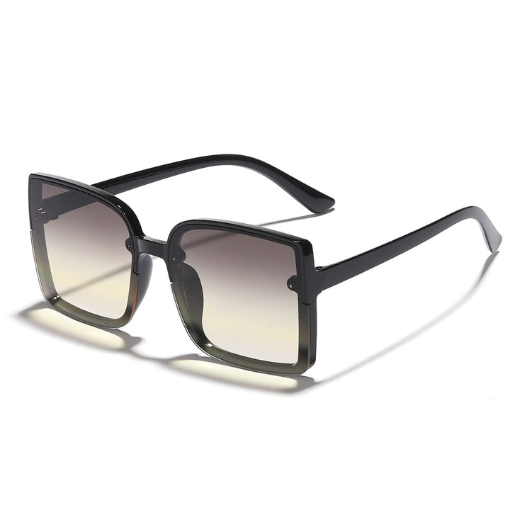 Women oversized square sunglasses with modern gradient effect Kalsten