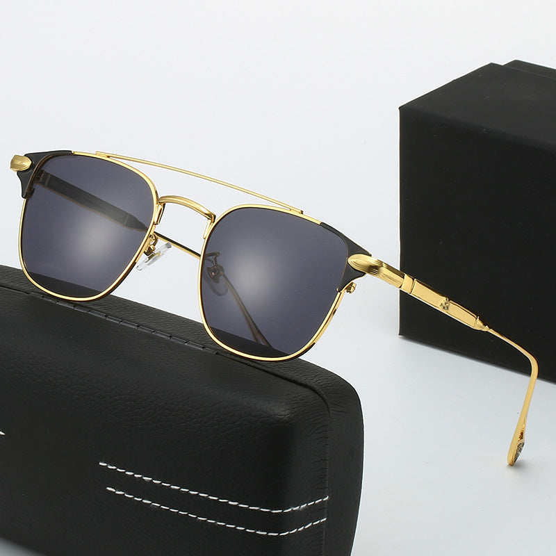 Women's fashion half-frame glasses Kalsten