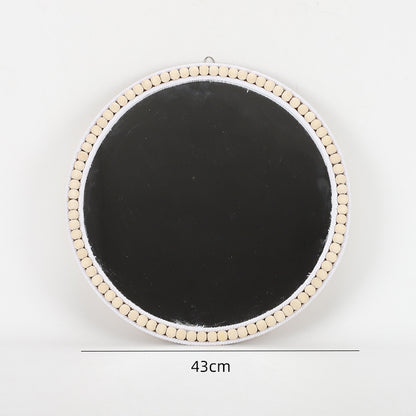 Decorative Wall Mirror Made of Rattan Acalora