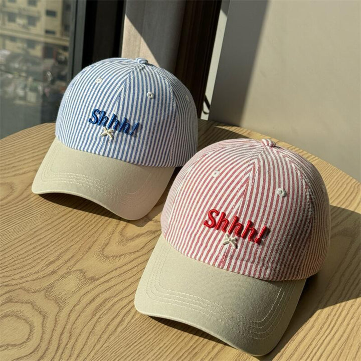 Women's Casual Striped Graphic Cap Kalsten