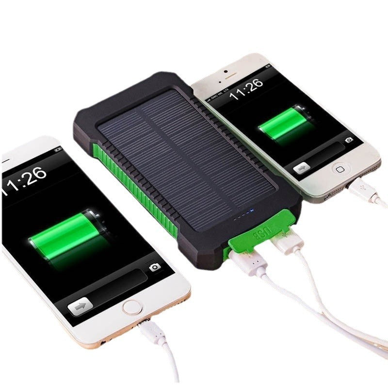 Solar power bank with high charging efficiency and robust housing Kalsten