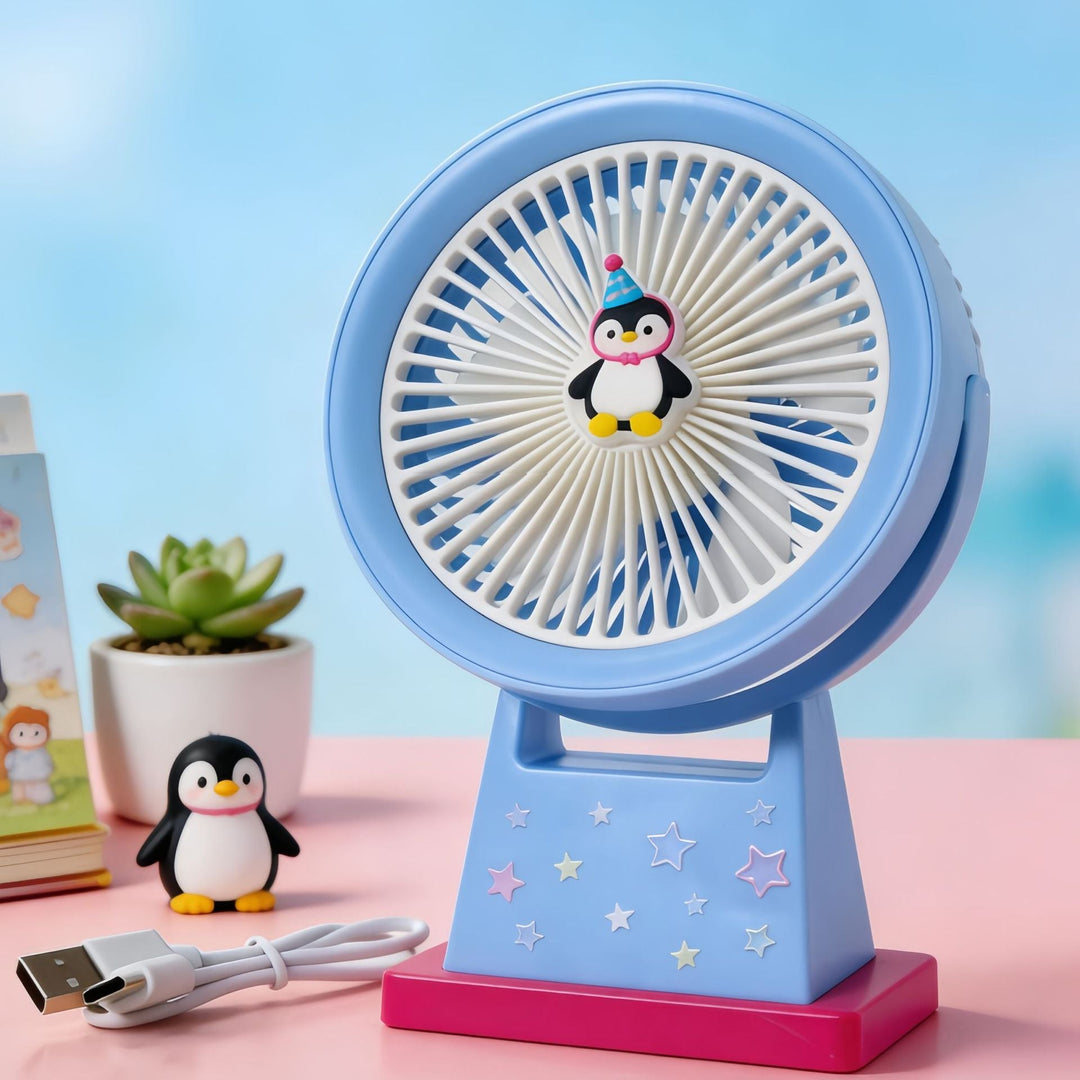 Ladies Funny Table Fan in Creative Animal Design Kalsten