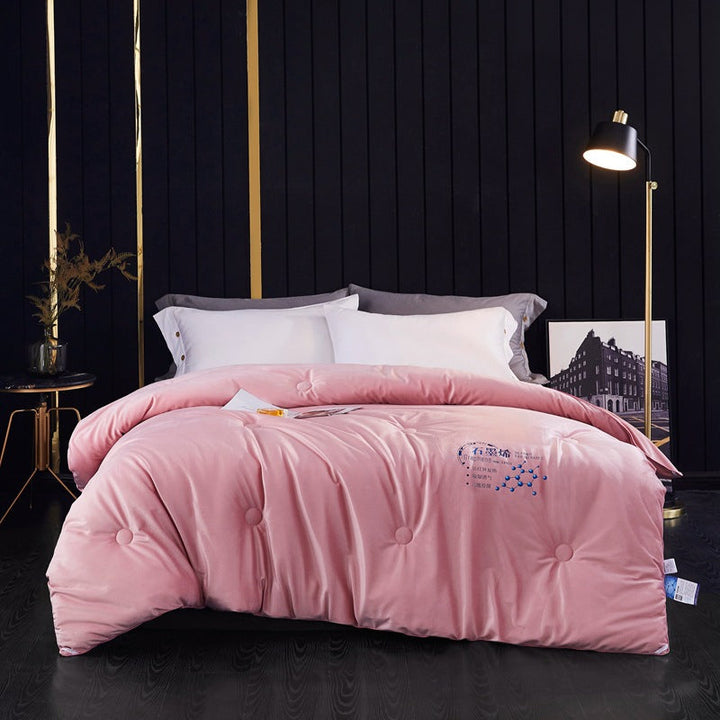 Women Luxury Graphene Comforter Bowlift