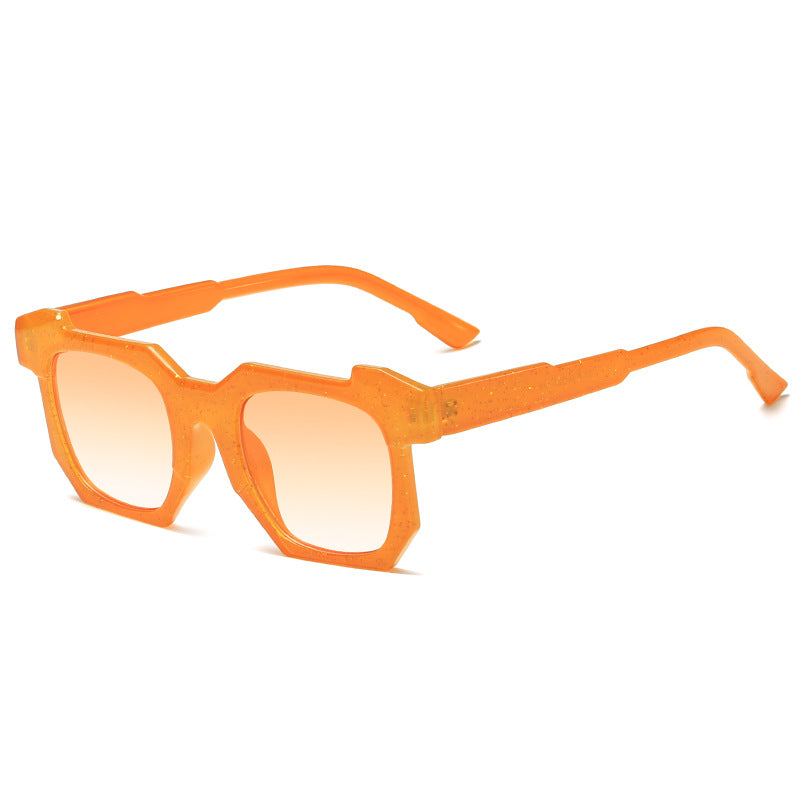 Ladies geometric sunglasses with striking, high-quality plastic frame Kalsten