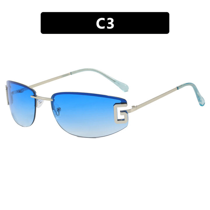 Women futuristic sunglasses with sporty design and UV protection Kalsten