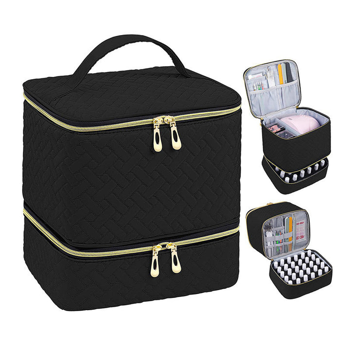 Cosmetic organizer with intelligent compartment system Kalsten