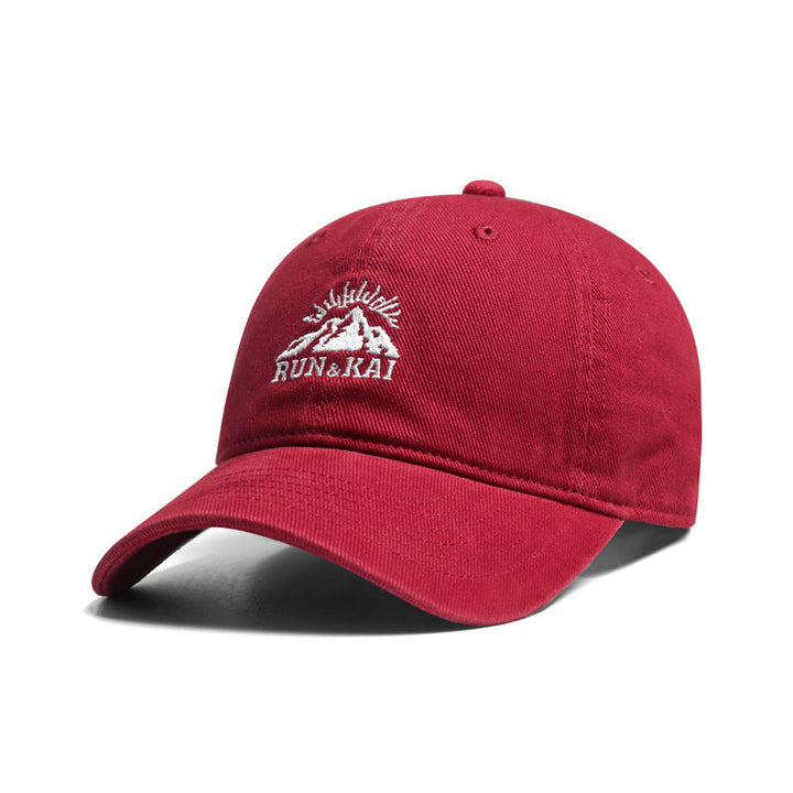 Men's Casual Distressed Embroidered Cap Kalsten