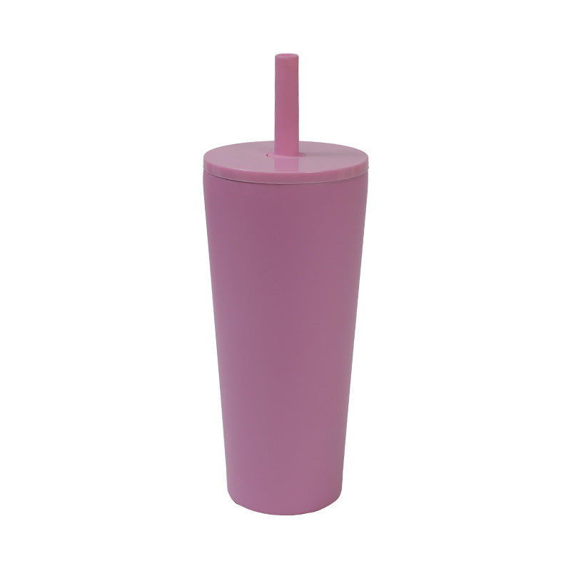Unisex High-Quality Drinking Cup with Integrated Straw Kalsten