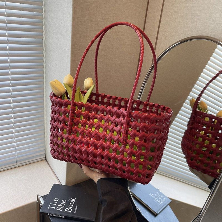 Braided basket bag Kalsten