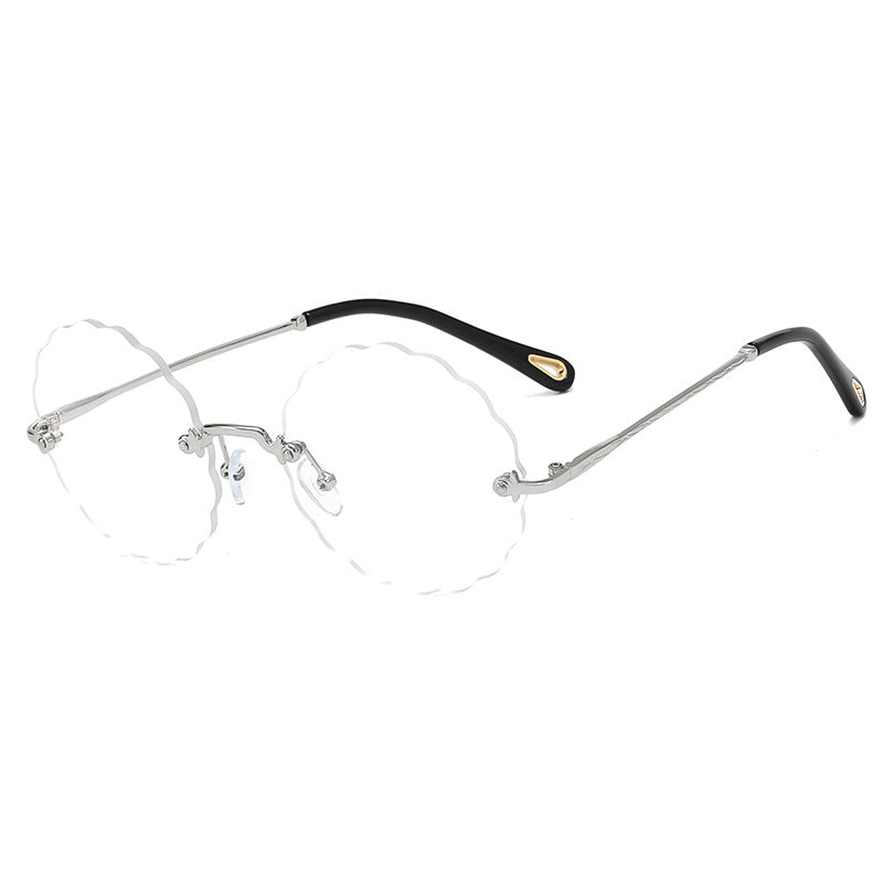 Women's Fashion Glasses with Playful Wave Frame Kalsten