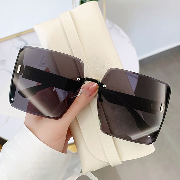 Women's oversized square sunglasses with UV protection Kalsten