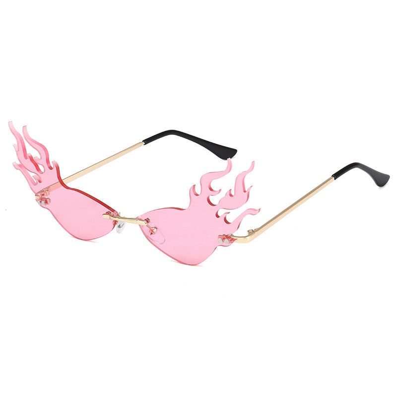 Women's fashionable sunglasses with flame-shaped design Kalsten