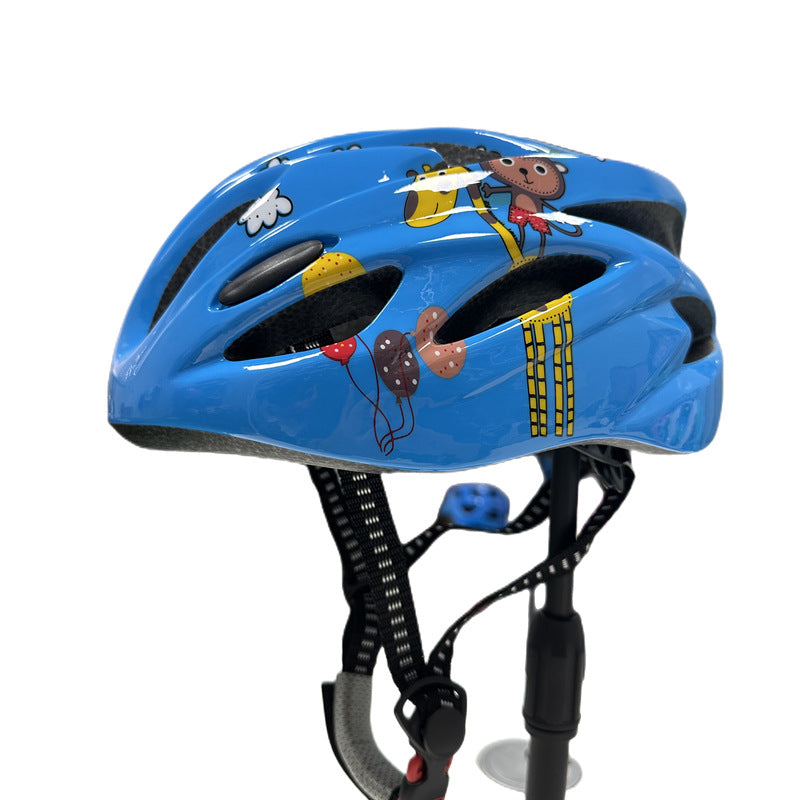 streamlined high-ventilation cycling helmet with micro-adjust retention and impact-absorbing liner Kalsten