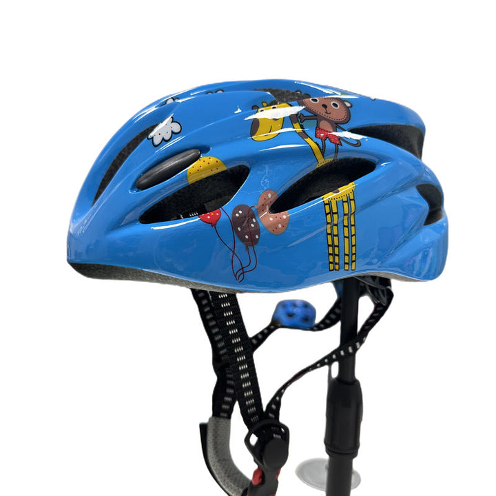 streamlined high-ventilation cycling helmet with micro-adjust retention and impact-absorbing liner Kalsten