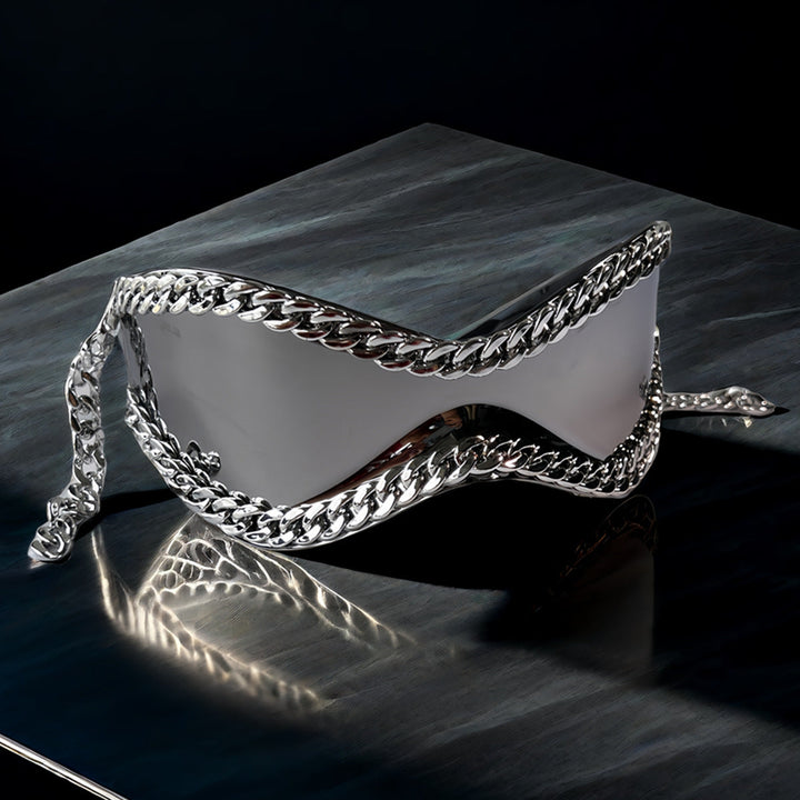 Women's trendy sunglasses with unique chain decoration Kalsten