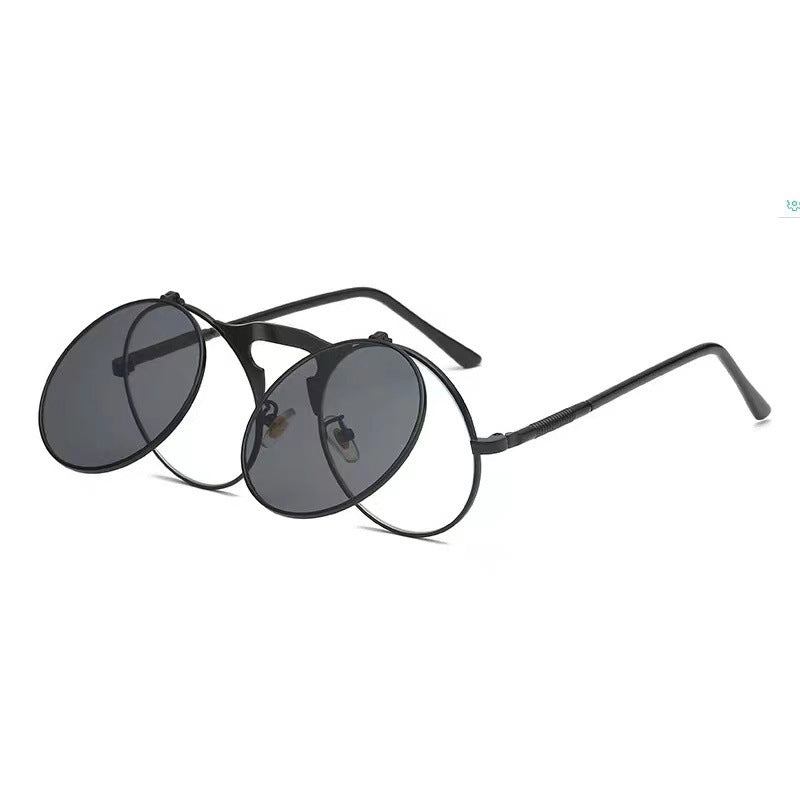 Ladies Round Designer Sunglasses with Innovative Frame Kalsten