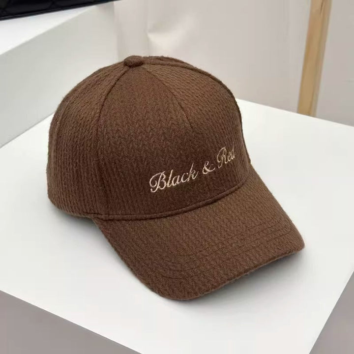 Women's Embroidered Casual Knit Baseball Cap Kalsten