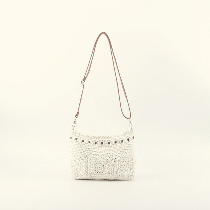 Crochet shoulder bag with stylish accents Kalsten