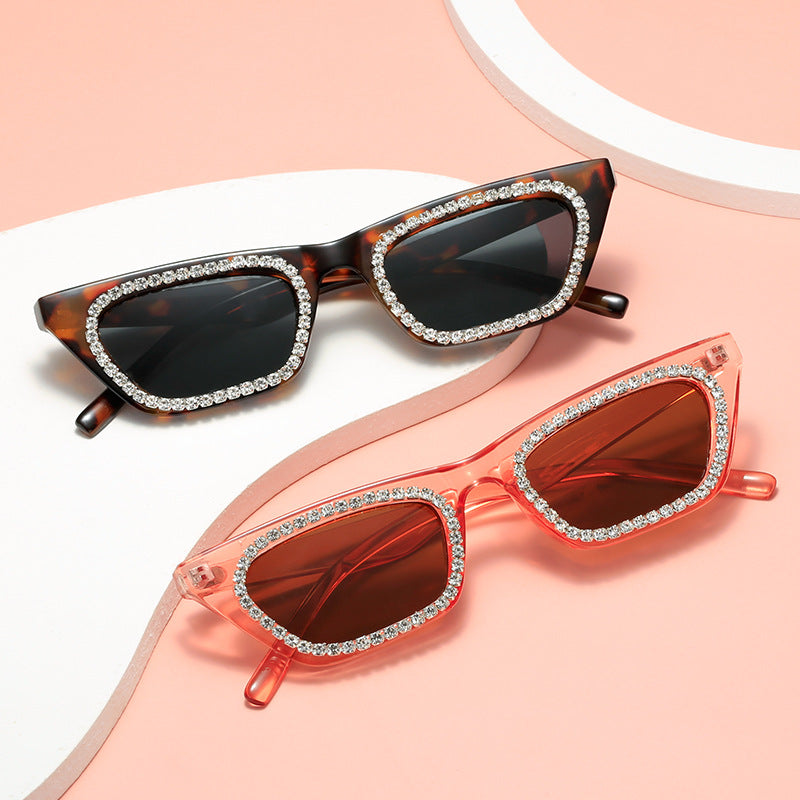 Ladies Glamorous Sunglasses with Rhinestone Decorations Kalsten