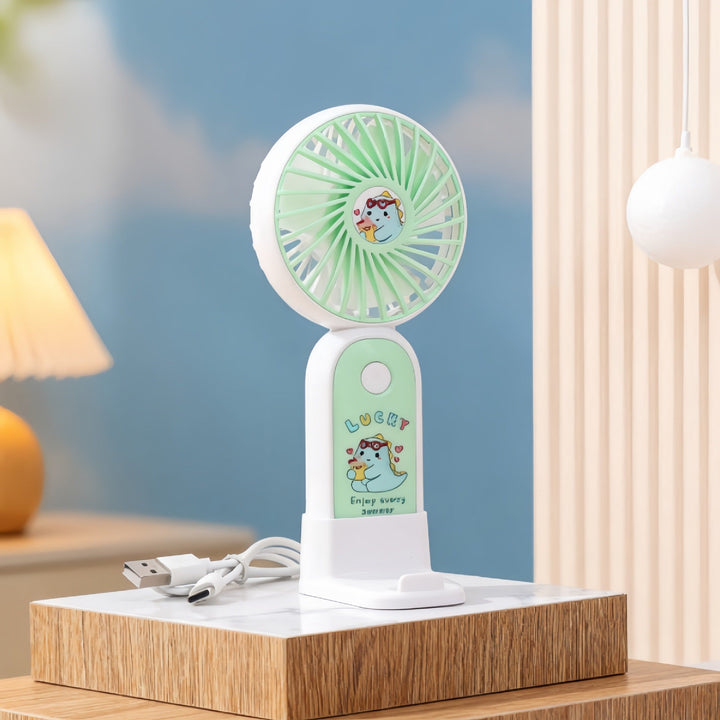 Women Portable Handheld Fan with Cute Design Kalsten