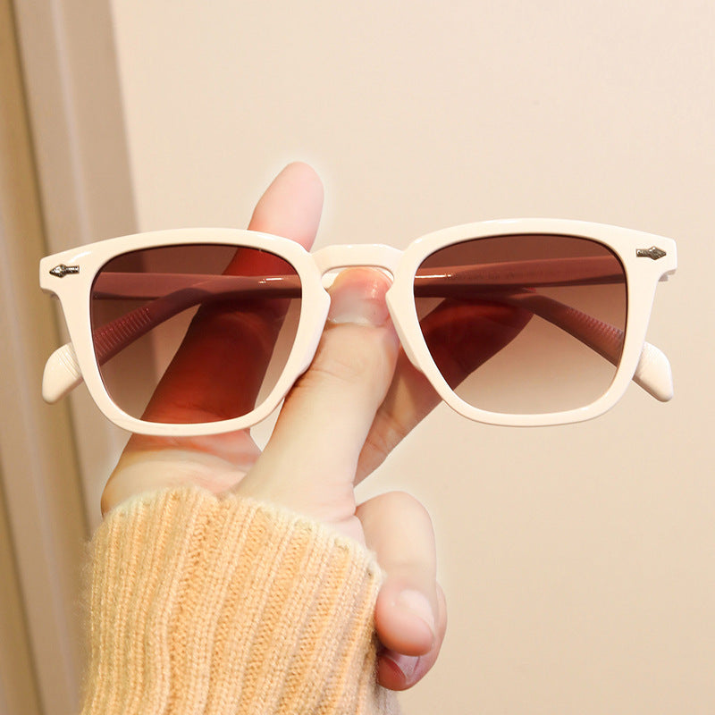 Women’s modern square sunglasses with mirrored UV protection Kalsten